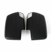 Matte Black Double Side Mirror Cover Trim Guard For Isuzu D-max 2012-2019